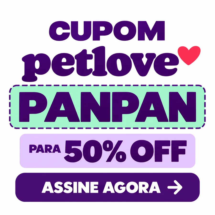 Cupom Petlove PANPAN para 50% OFF no plano de saúde pet: assine agora