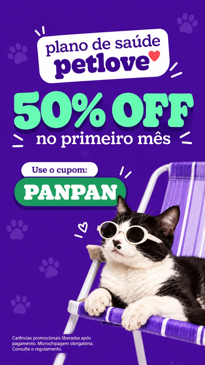 Como usar o cupom Petlove PANPAN: 50% OFF no primeiro mês do plano de saúde pet