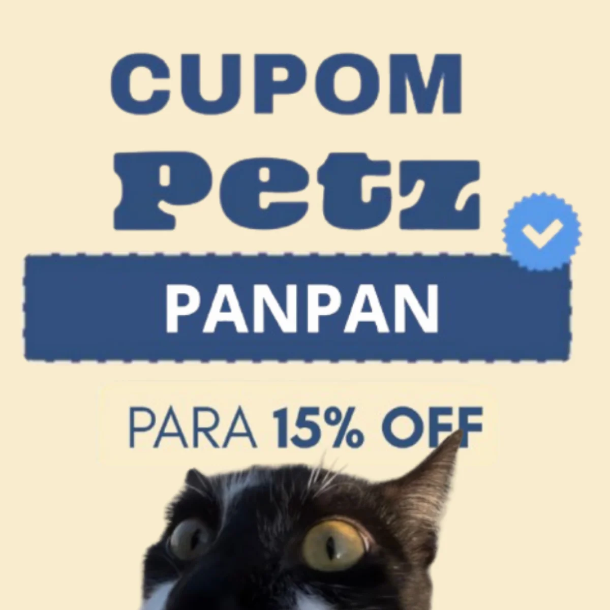 Cupom Petz desconto ração PANPAN economizar na compra de ração de gato